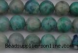 CCS512 15.5 inches 8mm round natural chrysocolla gemstone beads