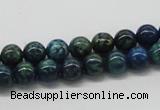 CCS52 16 inches 8mm round dyed chrysocolla gemstone beads wholesale