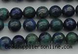 CCS521 15.5 inches 6mm round dyed chrysocolla gemstone beads