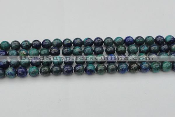 CCS524 15.5 inches 12mm round dyed chrysocolla gemstone beads