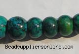 CCS621 15.5 inches 6*10mm – 15*20mm rondelle dyed chrysocolla beads