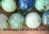 CCS868 15.5 inches 12mm round chrysocolla gemstone beads