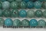 CCS872 15.5 inches 4mm round natural chrysocolla gemstone beads