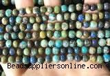 CCS876 15.5 inches 6mm round natural chrysocolla beads wholesale