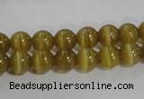 CCT1212 15 inches 4mm round cats eye beads wholesale