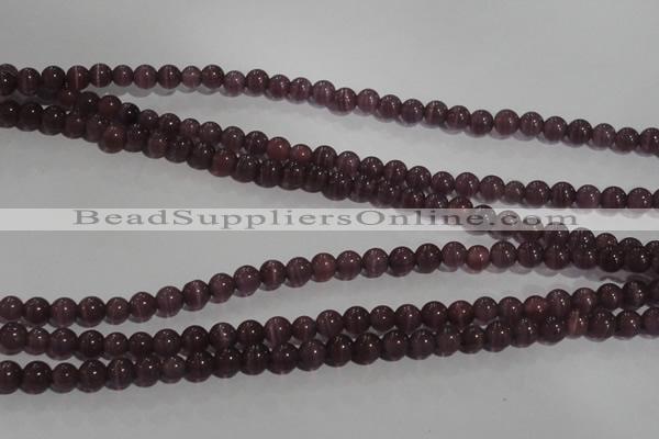 CCT1238 15 inches 4mm round cats eye beads wholesale