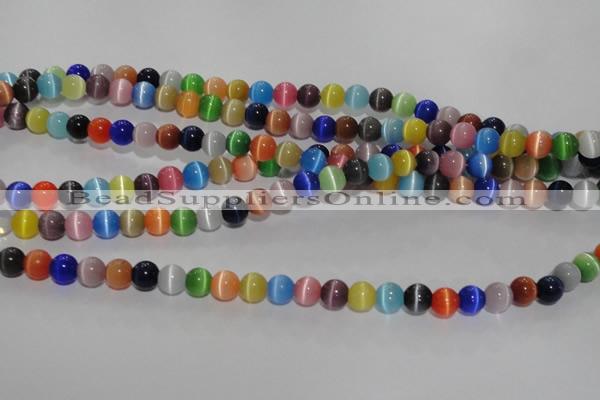 CCT1294 15 inches 5mm round cats eye beads wholesale