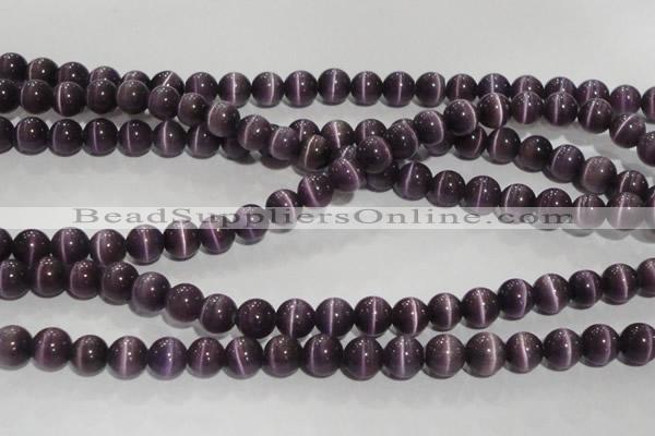 CCT1300 15 inches 5.5mm round cats eye beads wholesale