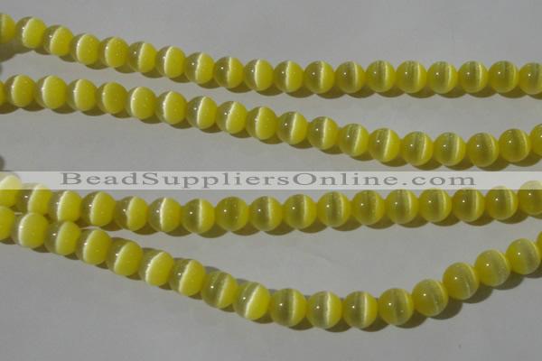 CCT1327 15 inches 6mm round cats eye beads wholesale