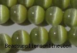 CCT1330 15 inches 6mm round cats eye beads wholesale