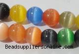 CCT1343 15 inches 6mm round cats eye beads wholesale