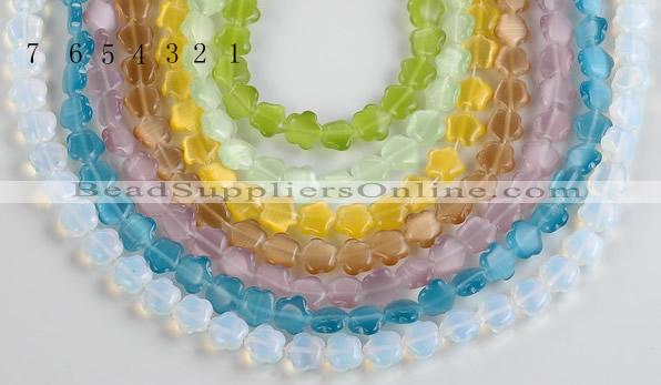 CCT15 Different color 10mm star shape cats eye beads Wholesale