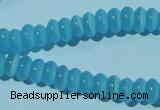 CCT203 15 inches 2*4mm rondelle cats eye beads wholesale