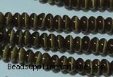 CCT218 15 inches 2*4mm rondelle cats eye beads wholesale