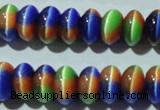 CCT291 15 inches 5*8mm rondelle cats eye beads wholesale