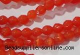 CCT311 15 inches 4mm faceted round cats eye beads wholesale