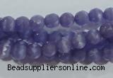 CCT322 15 inches 4mm faceted round cats eye beads wholesale