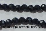 CCT329 15 inches 4mm faceted round cats eye beads wholesale