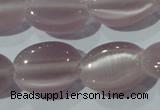 CCT692 15 inches 10*12mm oval cats eye beads wholesale