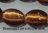 CCT726 15 inches 10*14mm oval cats eye beads wholesale