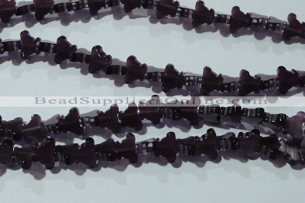 CCT953 15 inches 8*10mm butterfly cats eye beads wholesale