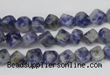 CCU109 15.5 inches 6*6mm cube sodalite gemstone beads wholesale