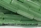 CCU1163 15 inches 4*13mm cuboid green aventurine jade beads