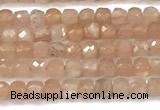 CCU1324 15 inches 2.5mm faceted cube suntone beads