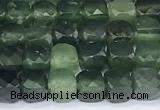 CCU863 15 inches 6mm faceted cube jade beads