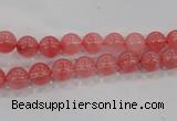 CCY100 15.5 inches 4mm round cherry quartz beads wholesale