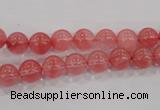 CCY101 15.5 inches 6mm round cherry quartz beads wholesale