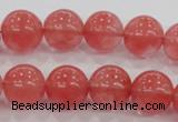 CCY105 15.5 inches 14mm round cherry quartz beads wholesale