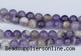 CDA51 15.5 inches 6mm round dogtooth amethyst beads wholesale