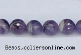 CDA60 15.5 inches 10mm faceted round dogtooth amethyst beads