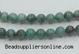 CDB01 15.5 inches 6mm round natural new dragon blood jasper beads