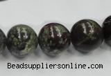 CDB200 15.5 inches 16mm round natural dragon blood jasper beads