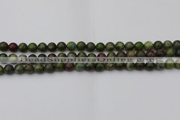 CDB300 15.5 inches 4mm round dragon blood jasper beads wholesale