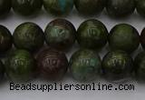 CDB302 15.5 inches 8mm round dragon blood jasper beads wholesale