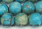 CDE1369 15.5 inches 10mm round sea sediment jasper beads wholesale