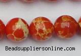 CDE2008 15.5 inches 20mm round dyed sea sediment jasper beads