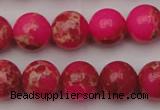 CDE2014 15.5 inches 10mm round dyed sea sediment jasper beads