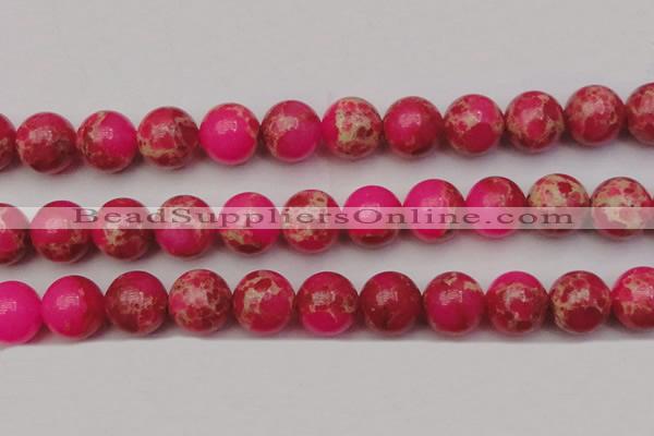 CDE2021 15.5 inches 24mm round dyed sea sediment jasper beads