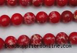 CDE2023 15.5 inches 6mm round dyed sea sediment jasper beads