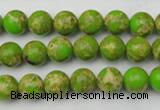 CDE2067 15.5 inches 6mm round dyed sea sediment jasper beads