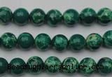 CDE2077 15.5 inches 4mm round dyed sea sediment jasper beads