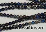 CDE220 15.5 inches 4mm round dyed sea sediment jasper beads