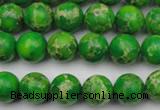 CDE2221 15.5 inches 6mm round dyed sea sediment jasper beads