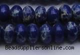 CDE2686 15.5 inches 15*20mm rondelle dyed sea sediment jasper beads