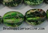 CDE966 15.5 inches 18*25mm star fruit shaped dyed sea sediment jasper beads