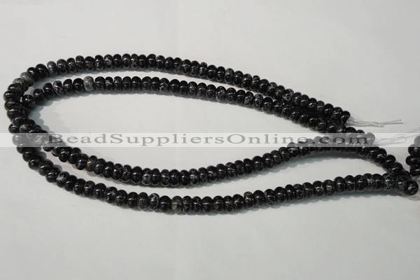 CDI685 15.5 inches 5*8mm rondelle dyed imperial jasper beads